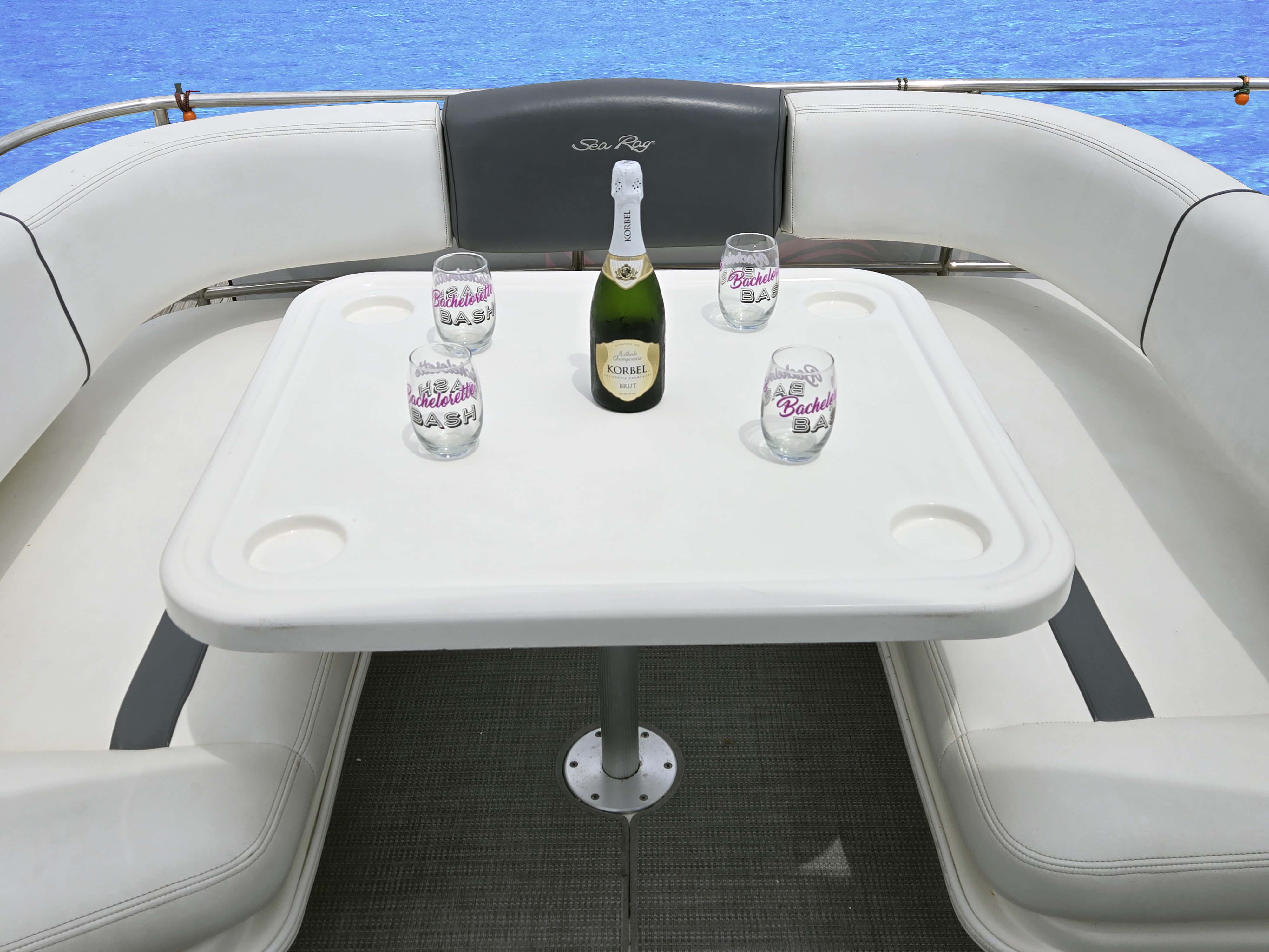 Rock Star Yachts Charter - sunset over the water