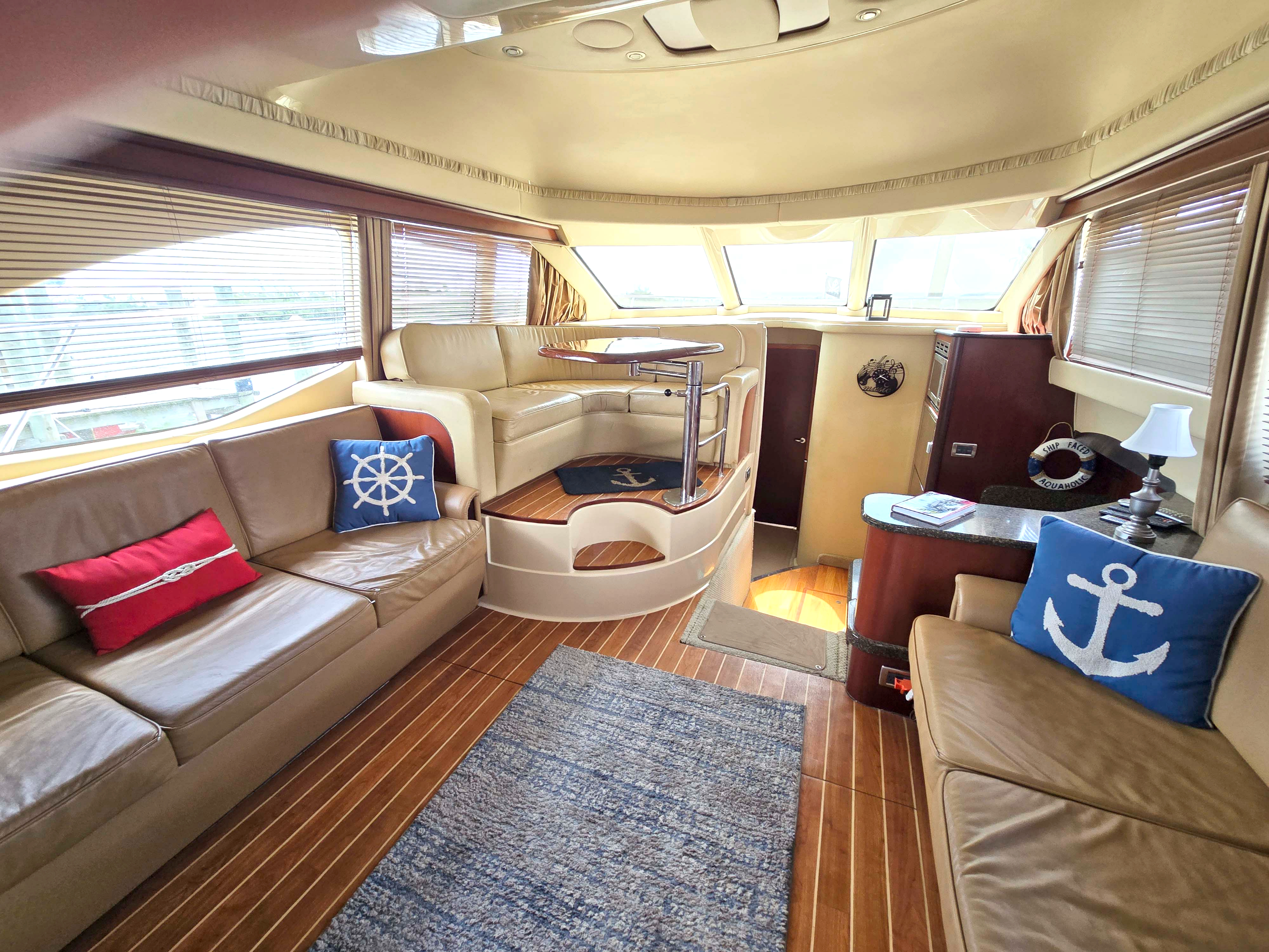 Rock Star Yachts Charter - cocktail hour on deck